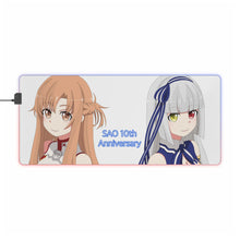 Load image into Gallery viewer, Sword Art Online RGB LED Mouse Pad (Desk Mat)