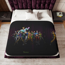 Load image into Gallery viewer, Anime Jojo's Bizarre Adventurer Sherpa Blanket