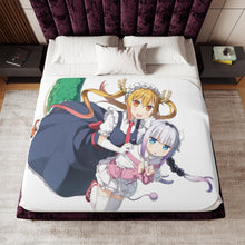 Load image into Gallery viewer, Miss Kobayashi's Dragon Maid Kanna Kamui, Kobayashi San Chi No Maid Dragon, Tohru Sherpa Blanket