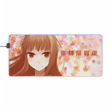 Load image into Gallery viewer, Spice And Wolf RGB LED Mouse Pad (Desk Mat)