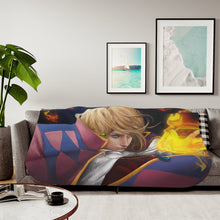 Load image into Gallery viewer, Anime Howl's Moving Castle Sherpa Blanket