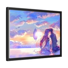 Load image into Gallery viewer, Kirito & Asuna Canvas Framed Art Print