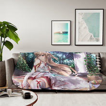 Load image into Gallery viewer, Anime Sword Art Onliner Sherpa Blanket