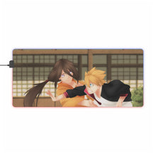 Load image into Gallery viewer, Boruto RGB LED Mouse Pad (Desk Mat)