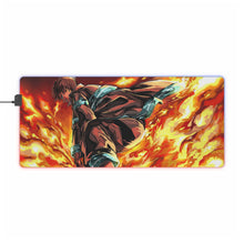 Load image into Gallery viewer, Fire Force Shinra Kusakabe RGB LED Mouse Pad (Desk Mat)