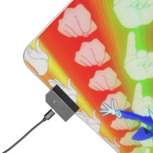 Load image into Gallery viewer, Power of Hand Signs RGB LED Mouse Pad (Desk Mat)