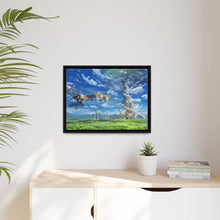Load image into Gallery viewer, Sword Art Online landscape Canvas Framed Art Print