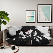 Load image into Gallery viewer, Dark Naofumi Sherpa Blanket