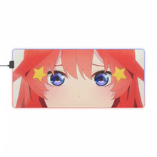 Load image into Gallery viewer, The Quintessential Quintuplets RGB LED Mouse Pad (Desk Mat)