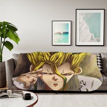 Load image into Gallery viewer, Anime Dr. Stone Sherpa Blanket