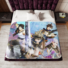 Load image into Gallery viewer, Anime Black Clover Sherpa Blanket