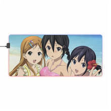 Load image into Gallery viewer, Kokoro Connect Himeko Inaba, Iori Nagase, Yui Kiriyama RGB LED Mouse Pad (Desk Mat)