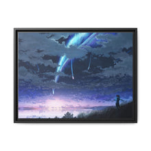 Load image into Gallery viewer, Anime Your Name. Canvas Framed Art Print