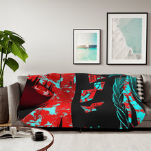 Load image into Gallery viewer, Kakegurui Yumeko Jabami, Kirari Momobami Sherpa Blanket