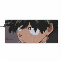 Load image into Gallery viewer, My Hero Academia Izuku Midoriya RGB LED Mouse Pad (Desk Mat)