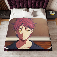 Load image into Gallery viewer, Food Wars: Shokugeki no Soma Sherpa Blanket