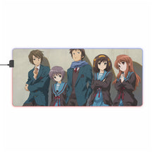 Load image into Gallery viewer, The Melancholy Of Haruhi Suzumiya RGB LED Mouse Pad (Desk Mat)
