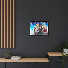 Load image into Gallery viewer, Sword Art Online Asuna Yuuki, Yui Canvas Framed Art Print