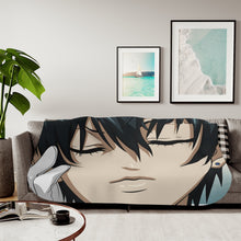 Load image into Gallery viewer, Ciel Phantomhive Sherpa Blanket