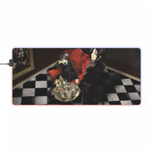 Load image into Gallery viewer, Black Butler RGB LED Mouse Pad (Desk Mat)
