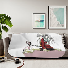 Load image into Gallery viewer, Nao Tomori With her camera Sherpa Blanket