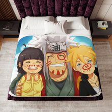 Load image into Gallery viewer, Boruto Sherpa Blanket