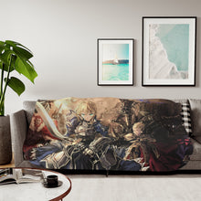 Load image into Gallery viewer, Saber Lily Sherpa Blanket