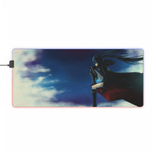 Load image into Gallery viewer, Black Rock Shooter RGB LED Mouse Pad (Desk Mat)