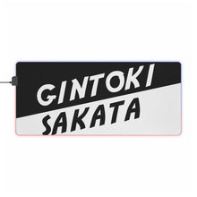 Load image into Gallery viewer, Gintama Gintoki Sakata RGB LED Mouse Pad (Desk Mat)