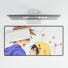 Load image into Gallery viewer, Red X Green Mouse Pad (Desk Mat)