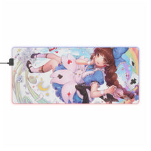 Load image into Gallery viewer, Anime Alice In Wonderland RGB LED Mouse Pad (Desk Mat)