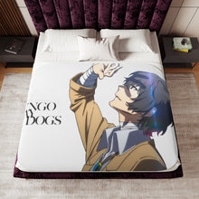 Load image into Gallery viewer, Bungou Stray Dogs Osamu Dazai Sherpa Blanket
