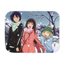 Load image into Gallery viewer, Noragami Yato, Yukine, Hiyori Iki, Noragami Sherpa Blanket