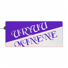 Load image into Gallery viewer, Mirai Nikki RGB LED Mouse Pad (Desk Mat)