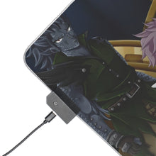Load image into Gallery viewer, Fairy Tail Natsu Dragneel, Wendy Marvell, Gajeel Redfox RGB LED Mouse Pad (Desk Mat)