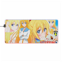 Load image into Gallery viewer, Nisekoi Chitoge Kirisaki RGB LED Mouse Pad (Desk Mat)