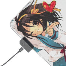 Load image into Gallery viewer, The Melancholy Of Haruhi Suzumiya RGB LED Mouse Pad (Desk Mat)