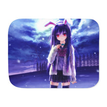 Load image into Gallery viewer, Reisen Udongein Inaba is one of the legendary lunar rabbits Sherpa Blanket