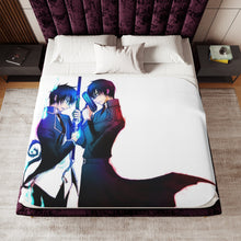 Load image into Gallery viewer, Rin and Yukio Okumura Sherpa Blanket