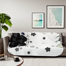 Load image into Gallery viewer, Anohana Sherpa Blanket