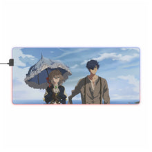 Load image into Gallery viewer, Violet Evergarden RGB LED Mouse Pad (Desk Mat)