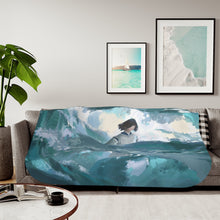 Load image into Gallery viewer, Anime Spirited Away Sherpa Blanket