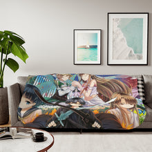 Load image into Gallery viewer, Sword Art Online Asuna Yuuki, Suguha Kirigaya Sherpa Blanket