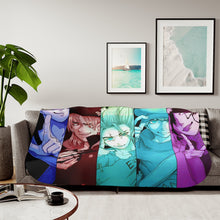 Load image into Gallery viewer, Anime Dr. Stone Sherpa Blanket