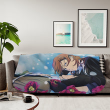 Load image into Gallery viewer, Anime Bungou Stray Dogs Sherpa Blanket