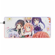 Load image into Gallery viewer, Is The Order A Rabbit? RGB LED Mouse Pad (Desk Mat)