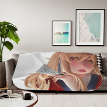 Load image into Gallery viewer, Anime Kakegurui Sherpa Blanket