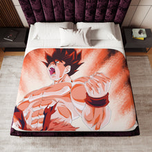 Load image into Gallery viewer, Anime Dragon Ball Z Sherpa Blanket