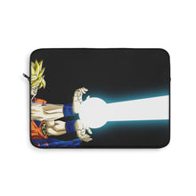 Load image into Gallery viewer, Goku's Kamehameha Wave Laptop Sleeve