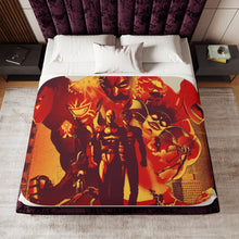 Load image into Gallery viewer, Anime One-Punch Man Sherpa Blanket